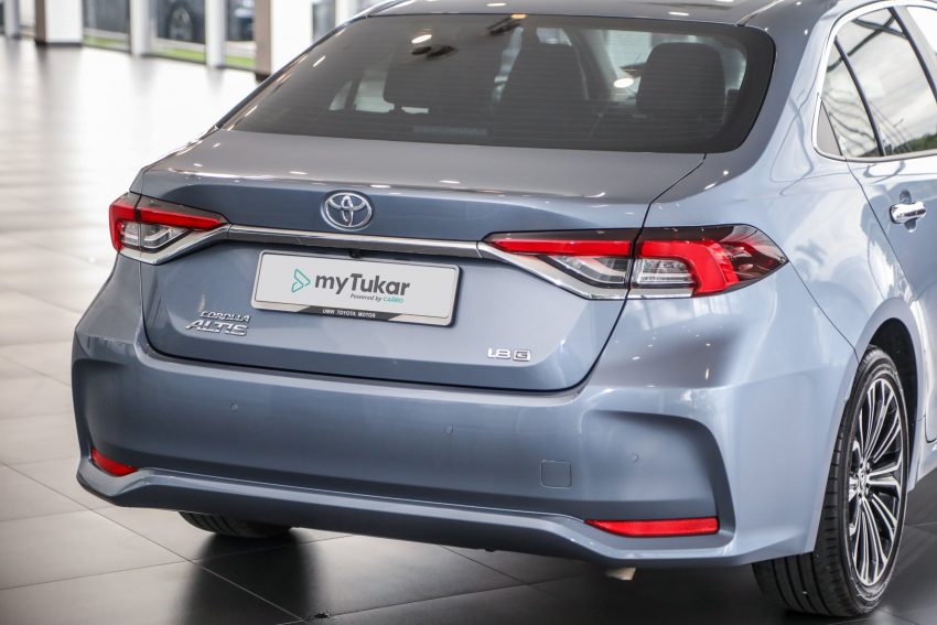 myTukar AutoFair 2022 重点车款: Toyota Corolla 1.8G, 车况新颖里程数低, 依然享有原厂保固, 利息仅从1.68%起 169912