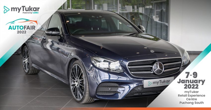 myTukar AutoFair 2022 重点车款：Mercedes-Benz E 350，售RM338,800！当场下订，同一天贷款审批和提车 169976
