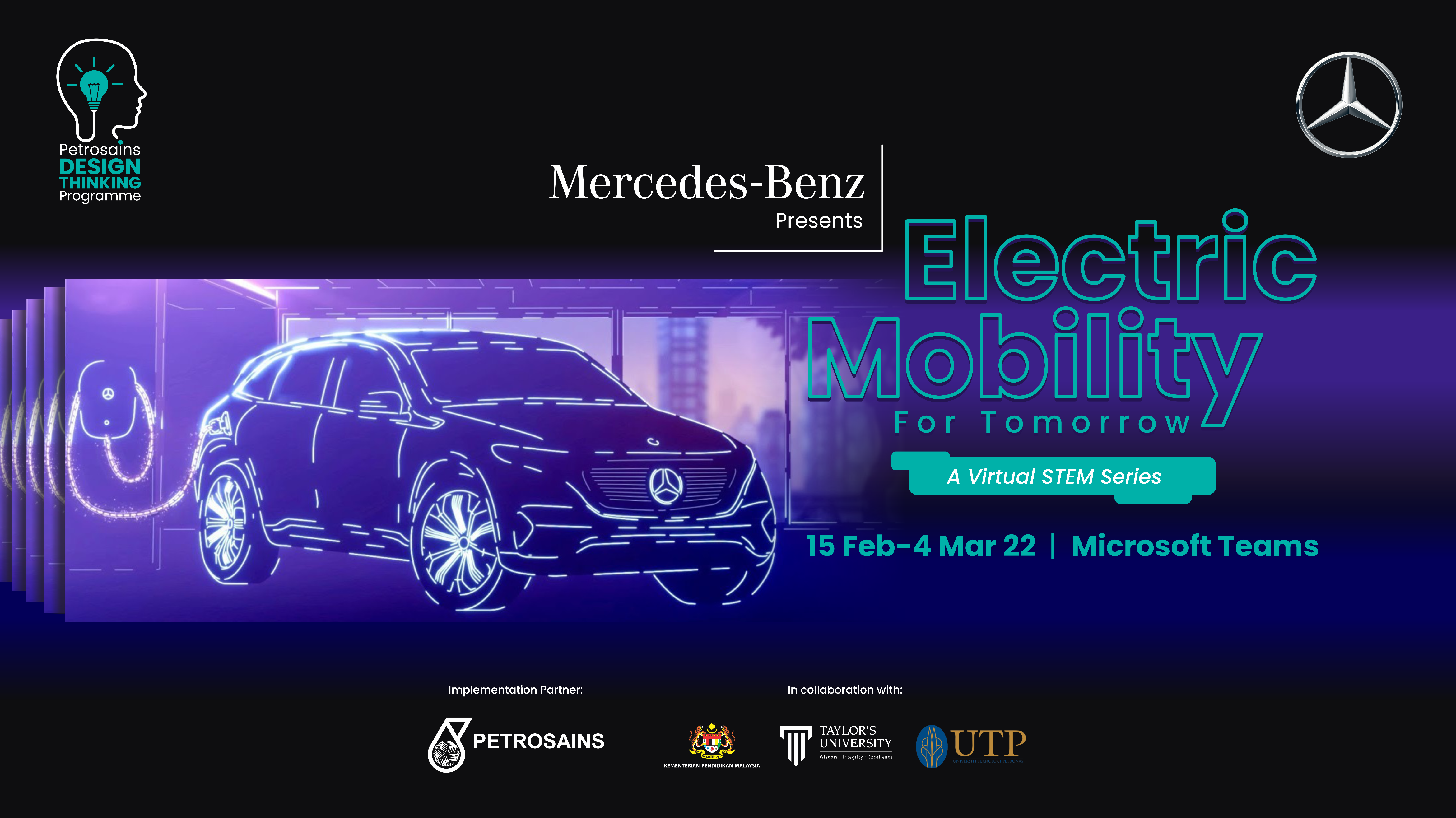Mercedes-Benz Malaysia 和 Petrosains 联手推出 Virtual STEM 系列企划！激励年轻一代思考能源规划和可持续发展