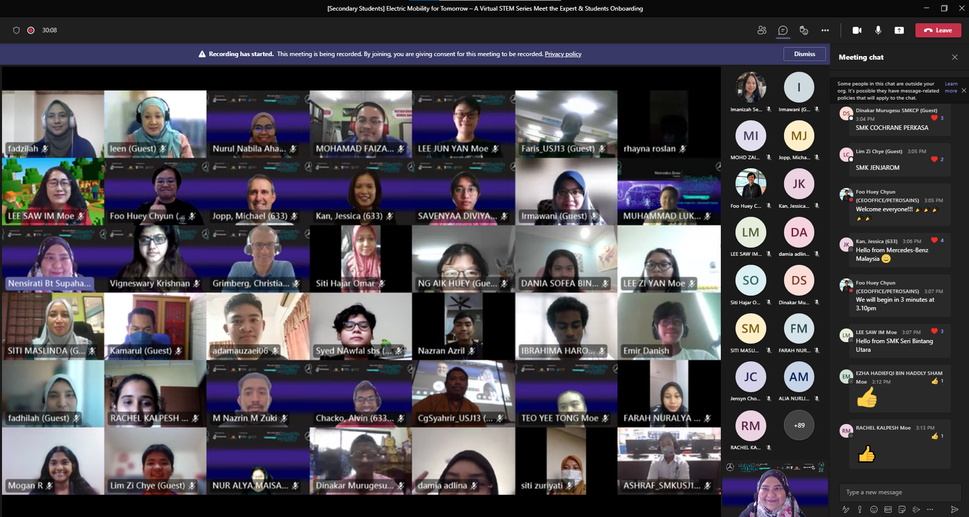Mercedes-Benz Malaysia 和 Petrosains 联手推出 Virtual STEM 系列企划！激励年轻一代思考能源规划和可持续发展