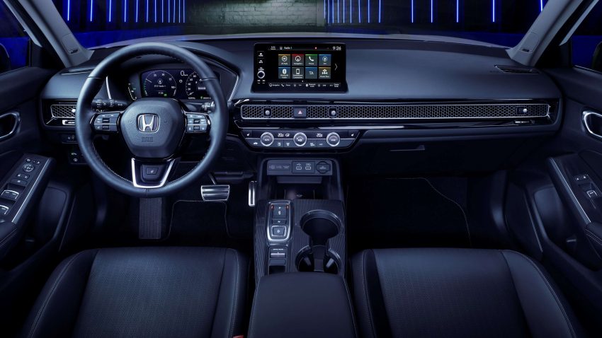 2022 Honda Civic e:HEV Hatchback 欧规混动版官图发布 177671