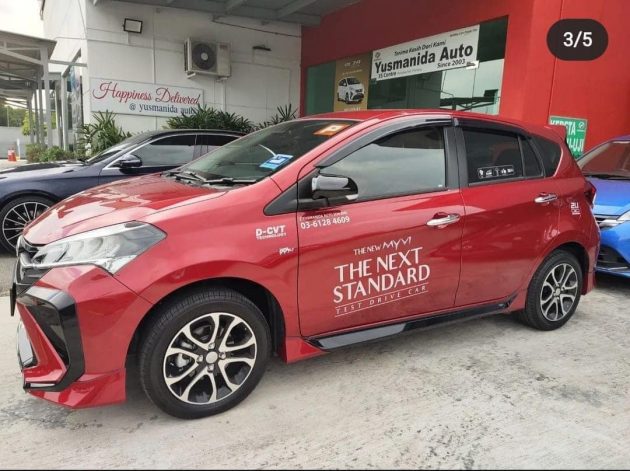 2022 Perodua Myvi 小改款原厂GearUp外观选配套件曝光