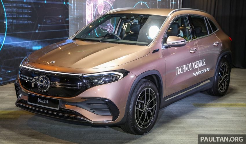 Mercedes-Benz EQA 250 EV本地上市, 单一等级售价28万 176358