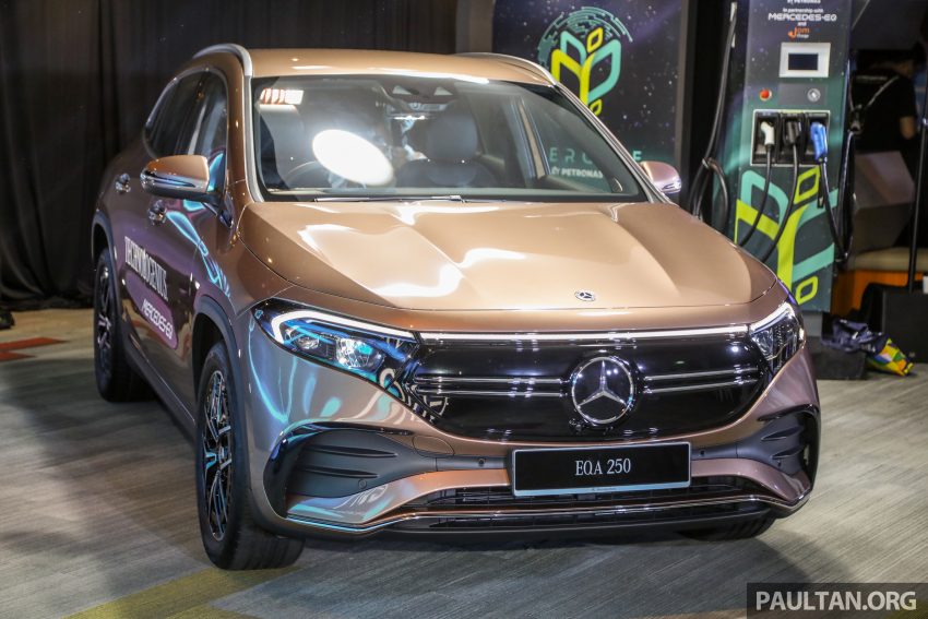 Mercedes-Benz EQA 250 EV本地上市, 单一等级售价28万 176359