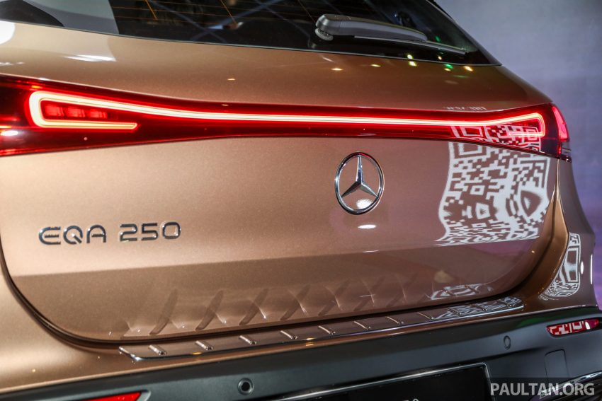 Mercedes-Benz EQA 250 EV本地上市, 单一等级售价28万 176386