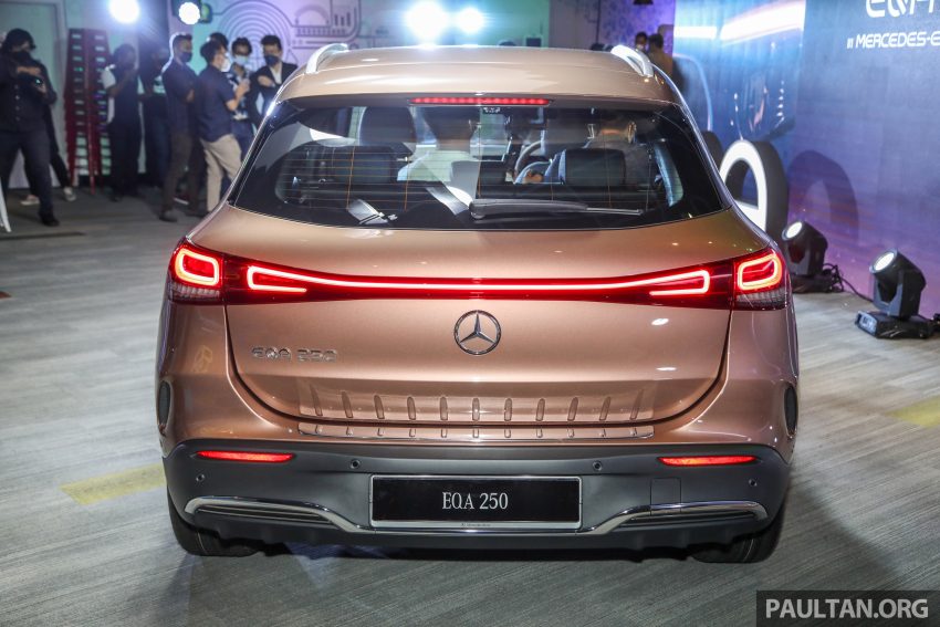Mercedes-Benz EQA 250 EV本地上市, 单一等级售价28万 176363
