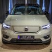 纯电版 Volvo XC40 Recharge Pure Electric 本地发布, 首款本地组装的EV, 价格4月4日网上公布, 4月尾开始交车