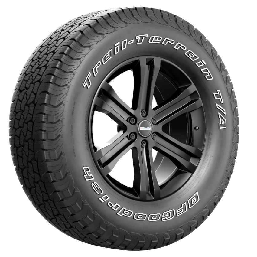 BFGoodrich Trail-Terrain T/A 轮胎上市, 适配多数SUV/皮卡, 强调舒适+静音+耐用, 柏油道路与越野崎岖路面两相宜 175966