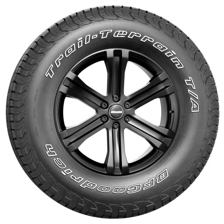 BFGoodrich Trail-Terrain T/A 轮胎上市, 适配多数SUV/皮卡, 强调舒适+静音+耐用, 柏油道路与越野崎岖路面两相宜 175967