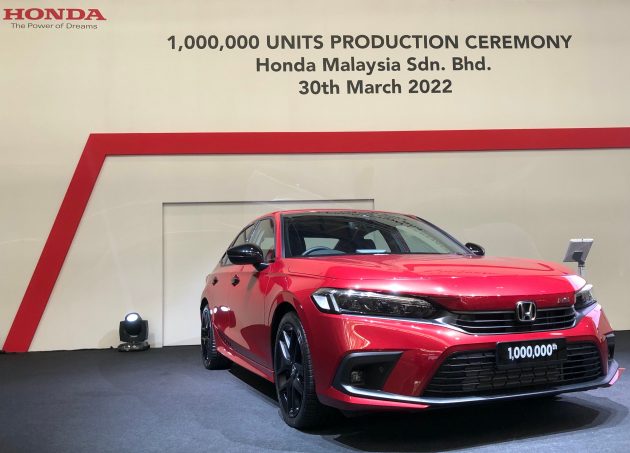 Honda Malaysia 成立20周年, 本地新车产量达100万大关