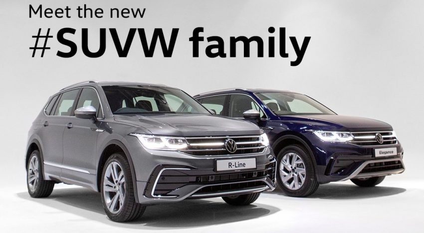 原厂发预告, 小改款 Volkswagen Tiguan Allspace 明日在 2022 PACE 展销会正式发布, R-Line 与 Elegance 双等级 177058