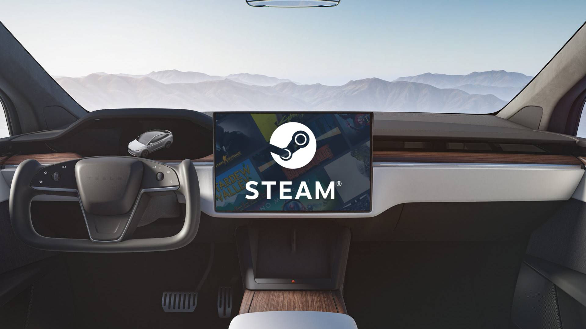 Gamer 的福音！Elon Musk 有意将 Steam 平台搬上 Tesla