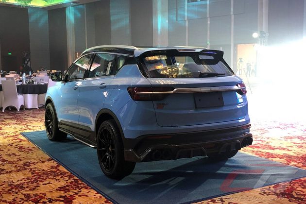 吉利 Geely Coolray GT Limited Edition 菲律宾亮相, 外型更运动化, 动力数据提升15%, 碳纤维排气管, 将限量销售