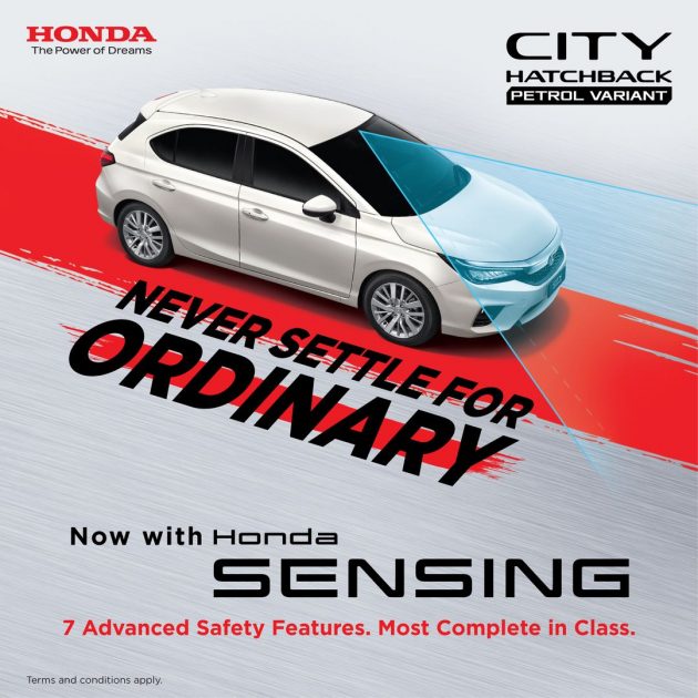 Honda City Hatchback 1.5 V-Sensing 发布, 要价9.17万