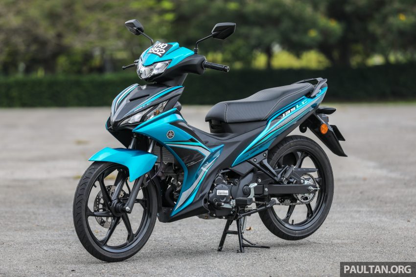 两轮实拍: 2022 Yamaha 135LC Fi V8, 官方售价RM7,798 179684