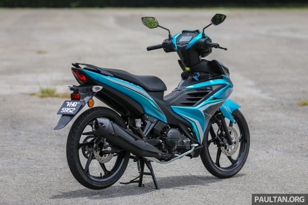 两轮实拍: 2022 Yamaha 135LC Fi V8, 官方售价RM7,798