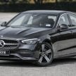 完整对比图集: W206 Mercedes-Benz C 200 Avantgarde vs C 300 AMG Line 进口版新车实拍, 售价28.8万与33万