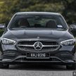 完整对比图集: W206 Mercedes-Benz C 200 Avantgarde vs C 300 AMG Line 进口版新车实拍, 售价28.8万与33万