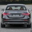 完整对比图集: W206 Mercedes-Benz C 200 Avantgarde vs C 300 AMG Line 进口版新车实拍, 售价28.8万与33万