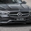 完整对比图集: W206 Mercedes-Benz C 200 Avantgarde vs C 300 AMG Line 进口版新车实拍, 售价28.8万与33万