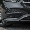 完整对比图集: W206 Mercedes-Benz C 200 Avantgarde vs C 300 AMG Line 进口版新车实拍, 售价28.8万与33万