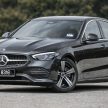 完整对比图集: W206 Mercedes-Benz C 200 Avantgarde vs C 300 AMG Line 进口版新车实拍, 售价28.8万与33万