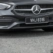 完整对比图集: W206 Mercedes-Benz C 200 Avantgarde vs C 300 AMG Line 进口版新车实拍, 售价28.8万与33万