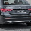 完整对比图集: W206 Mercedes-Benz C 200 Avantgarde vs C 300 AMG Line 进口版新车实拍, 售价28.8万与33万