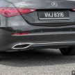 完整对比图集: W206 Mercedes-Benz C 200 Avantgarde vs C 300 AMG Line 进口版新车实拍, 售价28.8万与33万