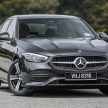 完整对比图集: W206 Mercedes-Benz C 200 Avantgarde vs C 300 AMG Line 进口版新车实拍, 售价28.8万与33万
