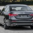 完整对比图集: W206 Mercedes-Benz C 200 Avantgarde vs C 300 AMG Line 进口版新车实拍, 售价28.8万与33万