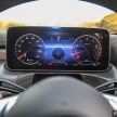 完整对比图集: W206 Mercedes-Benz C 200 Avantgarde vs C 300 AMG Line 进口版新车实拍, 售价28.8万与33万