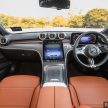 完整对比图集: W206 Mercedes-Benz C 200 Avantgarde vs C 300 AMG Line 进口版新车实拍, 售价28.8万与33万