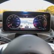 完整对比图集: W206 Mercedes-Benz C 200 Avantgarde vs C 300 AMG Line 进口版新车实拍, 售价28.8万与33万