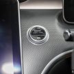 完整对比图集: W206 Mercedes-Benz C 200 Avantgarde vs C 300 AMG Line 进口版新车实拍, 售价28.8万与33万