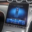 完整对比图集: W206 Mercedes-Benz C 200 Avantgarde vs C 300 AMG Line 进口版新车实拍, 售价28.8万与33万