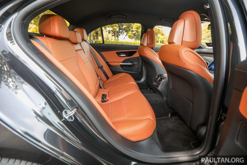 完整对比图集: W206 Mercedes-Benz C 200 Avantgarde vs C 300 AMG Line 进口版新车实拍, 售价28.8万与33万 179056
