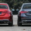 完整对比图集: W206 Mercedes-Benz C 200 Avantgarde vs C 300 AMG Line 进口版新车实拍, 售价28.8万与33万