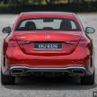 完整对比图集: W206 Mercedes-Benz C 200 Avantgarde vs C 300 AMG Line 进口版新车实拍, 售价28.8万与33万