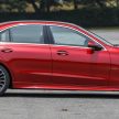 完整对比图集: W206 Mercedes-Benz C 200 Avantgarde vs C 300 AMG Line 进口版新车实拍, 售价28.8万与33万