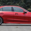 完整对比图集: W206 Mercedes-Benz C 200 Avantgarde vs C 300 AMG Line 进口版新车实拍, 售价28.8万与33万