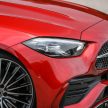 完整对比图集: W206 Mercedes-Benz C 200 Avantgarde vs C 300 AMG Line 进口版新车实拍, 售价28.8万与33万