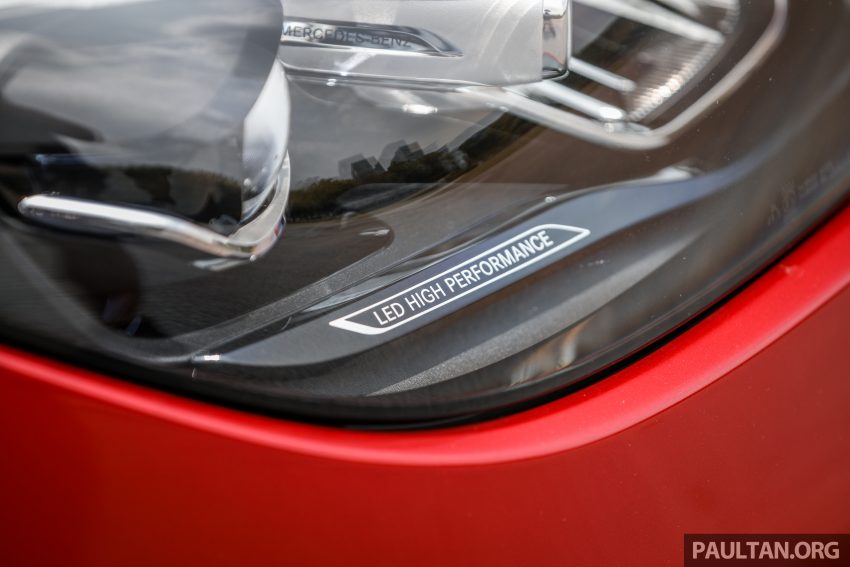 完整对比图集: W206 Mercedes-Benz C 200 Avantgarde vs C 300 AMG Line 进口版新车实拍, 售价28.8万与33万 179084