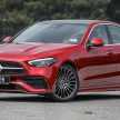 完整对比图集: W206 Mercedes-Benz C 200 Avantgarde vs C 300 AMG Line 进口版新车实拍, 售价28.8万与33万