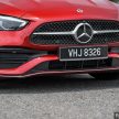完整对比图集: W206 Mercedes-Benz C 200 Avantgarde vs C 300 AMG Line 进口版新车实拍, 售价28.8万与33万