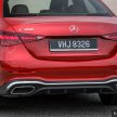 完整对比图集: W206 Mercedes-Benz C 200 Avantgarde vs C 300 AMG Line 进口版新车实拍, 售价28.8万与33万