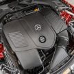 完整对比图集: W206 Mercedes-Benz C 200 Avantgarde vs C 300 AMG Line 进口版新车实拍, 售价28.8万与33万