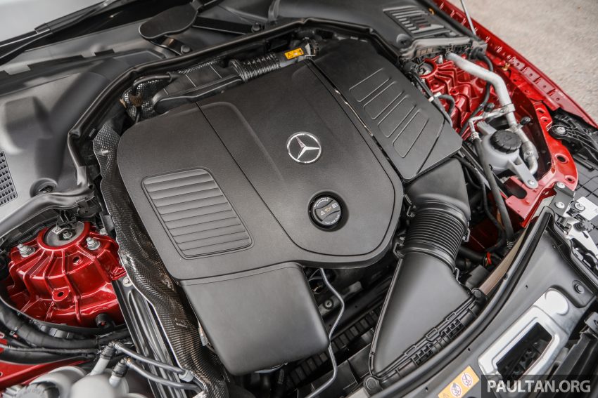 完整对比图集: W206 Mercedes-Benz C 200 Avantgarde vs C 300 AMG Line 进口版新车实拍, 售价28.8万与33万 179102