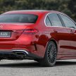 完整对比图集: W206 Mercedes-Benz C 200 Avantgarde vs C 300 AMG Line 进口版新车实拍, 售价28.8万与33万