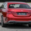 完整对比图集: W206 Mercedes-Benz C 200 Avantgarde vs C 300 AMG Line 进口版新车实拍, 售价28.8万与33万